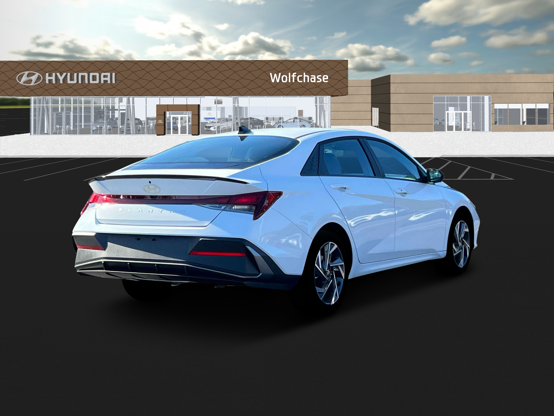 New 2025 White Hyundai SEL Sport image 7