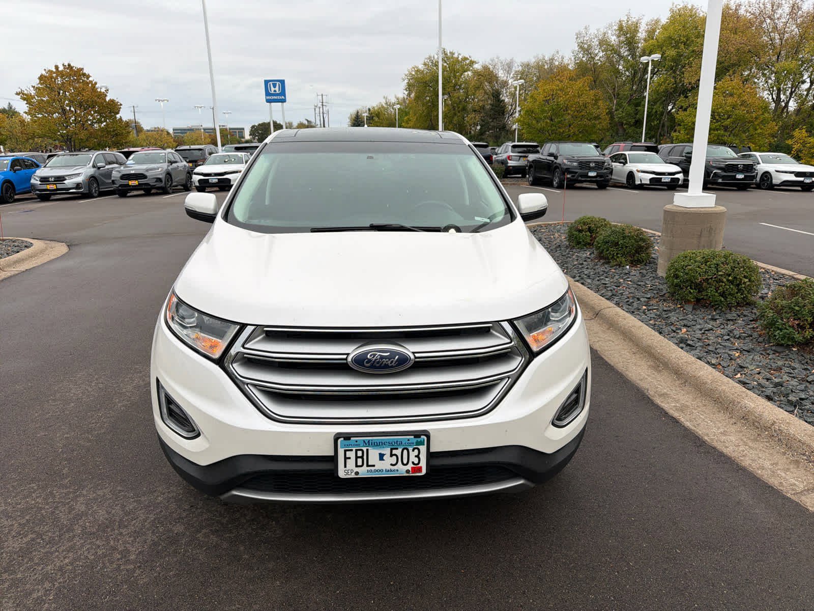 Used 2015 Ford Edge SEL with VIN 2FMTK4J99FBC31655 for sale in Hopkins, MN