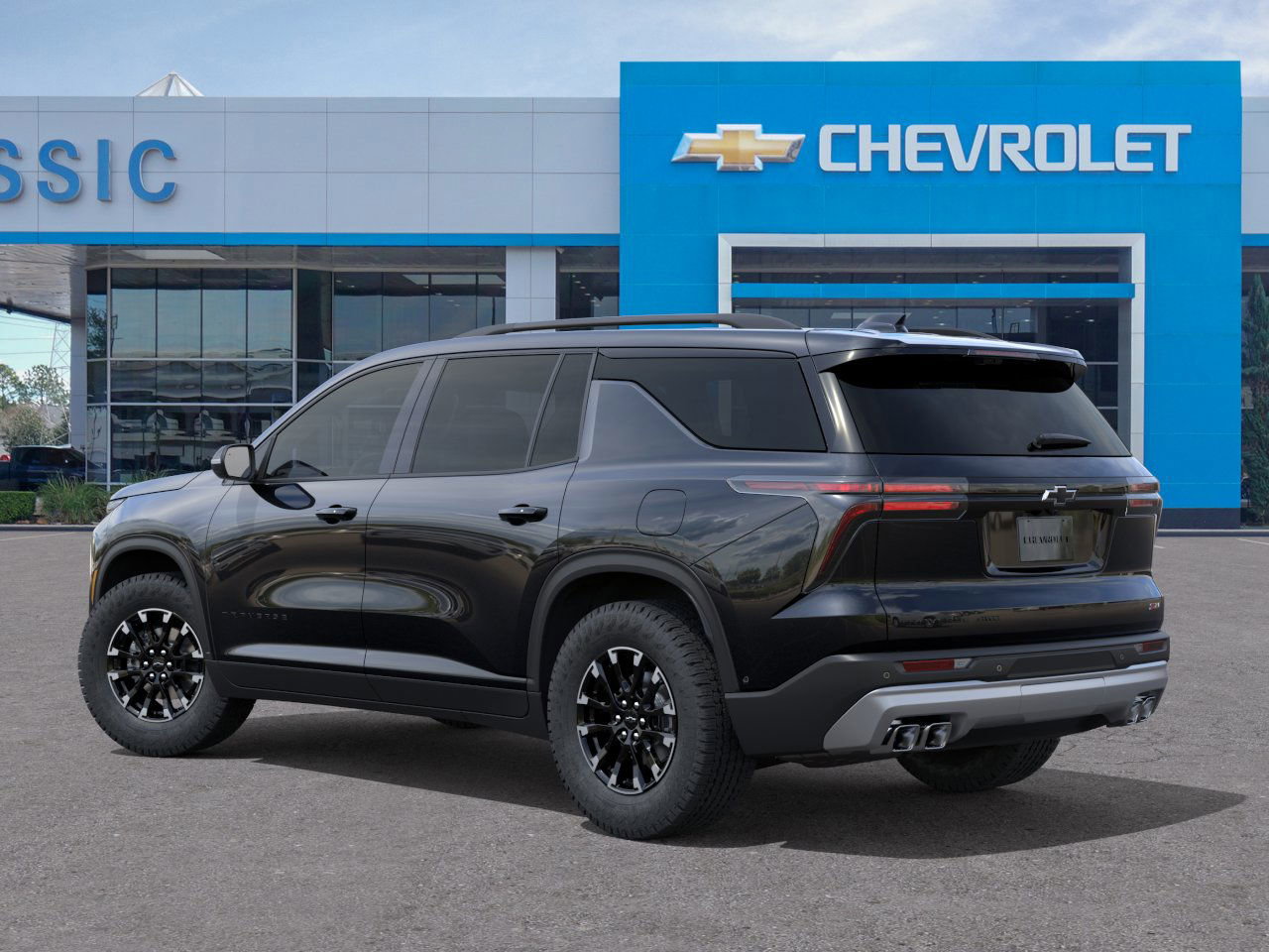 2026 Chevrolet Traverse Z71 Black at Classic Elite Chevrolet Hwy 6