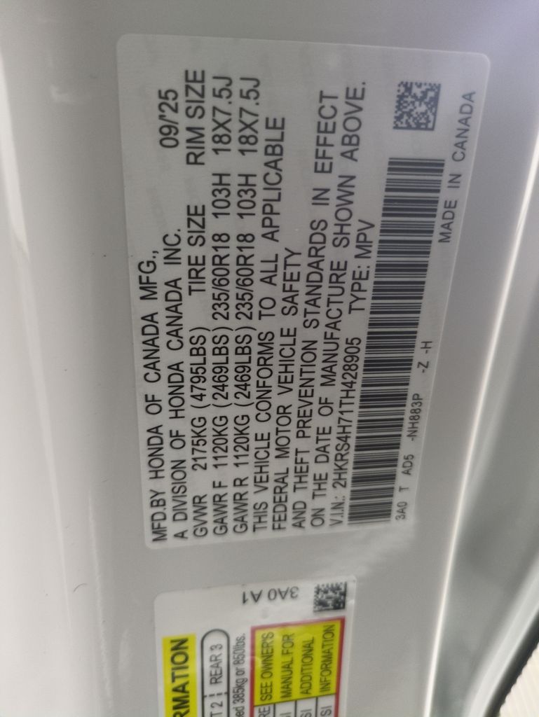 2026 Honda CR-V EX-L photo 26