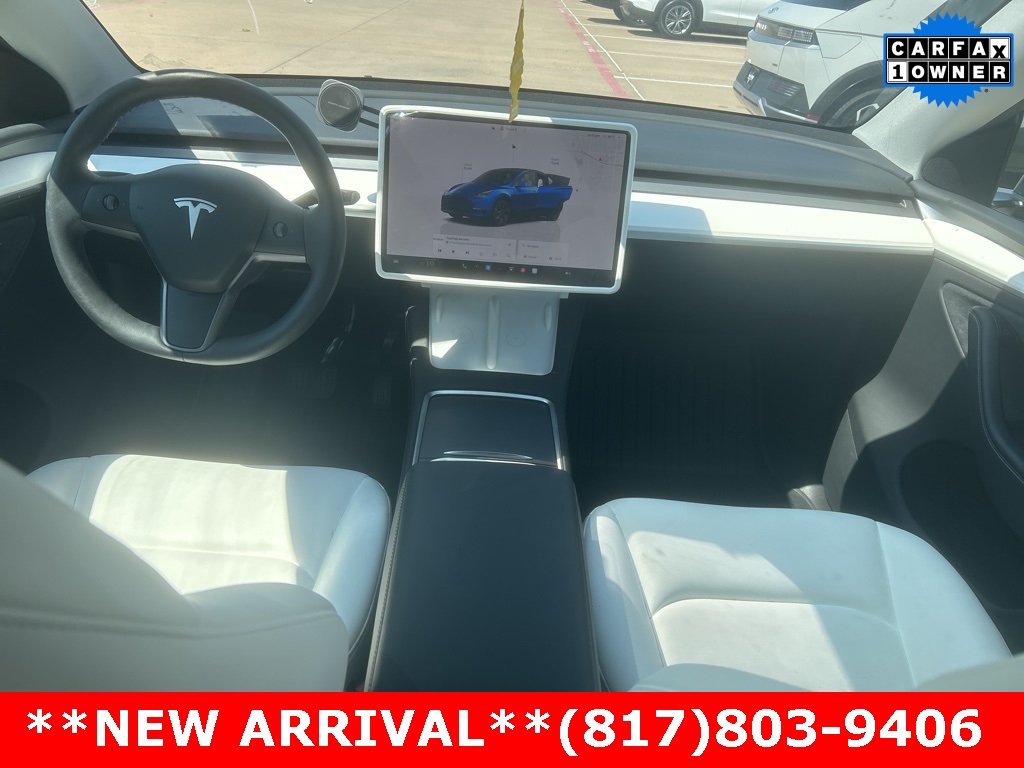 Used 2025 Tesla Model Y Long Range with VIN 7SAYGDEE3SA361446 for sale in Hurst, TX