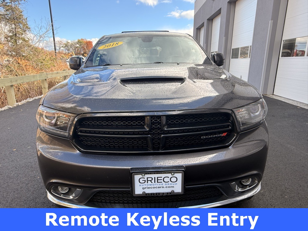 Certified 2018 Dodge Durango SXT Plus with VIN 1C4RDJAG3JC366404 for sale in Methuen, MA