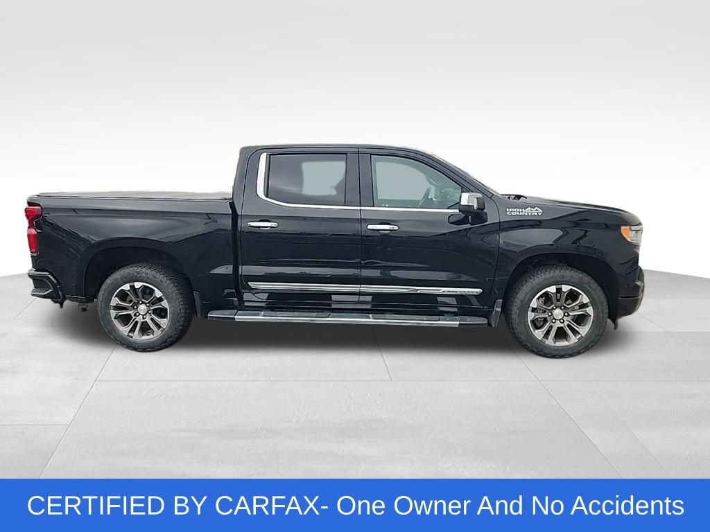 Used 2023 Chevrolet Silverado 1500 High Country with VIN 1GCUDJEL6PZ180198 for sale in Northfield, Minnesota