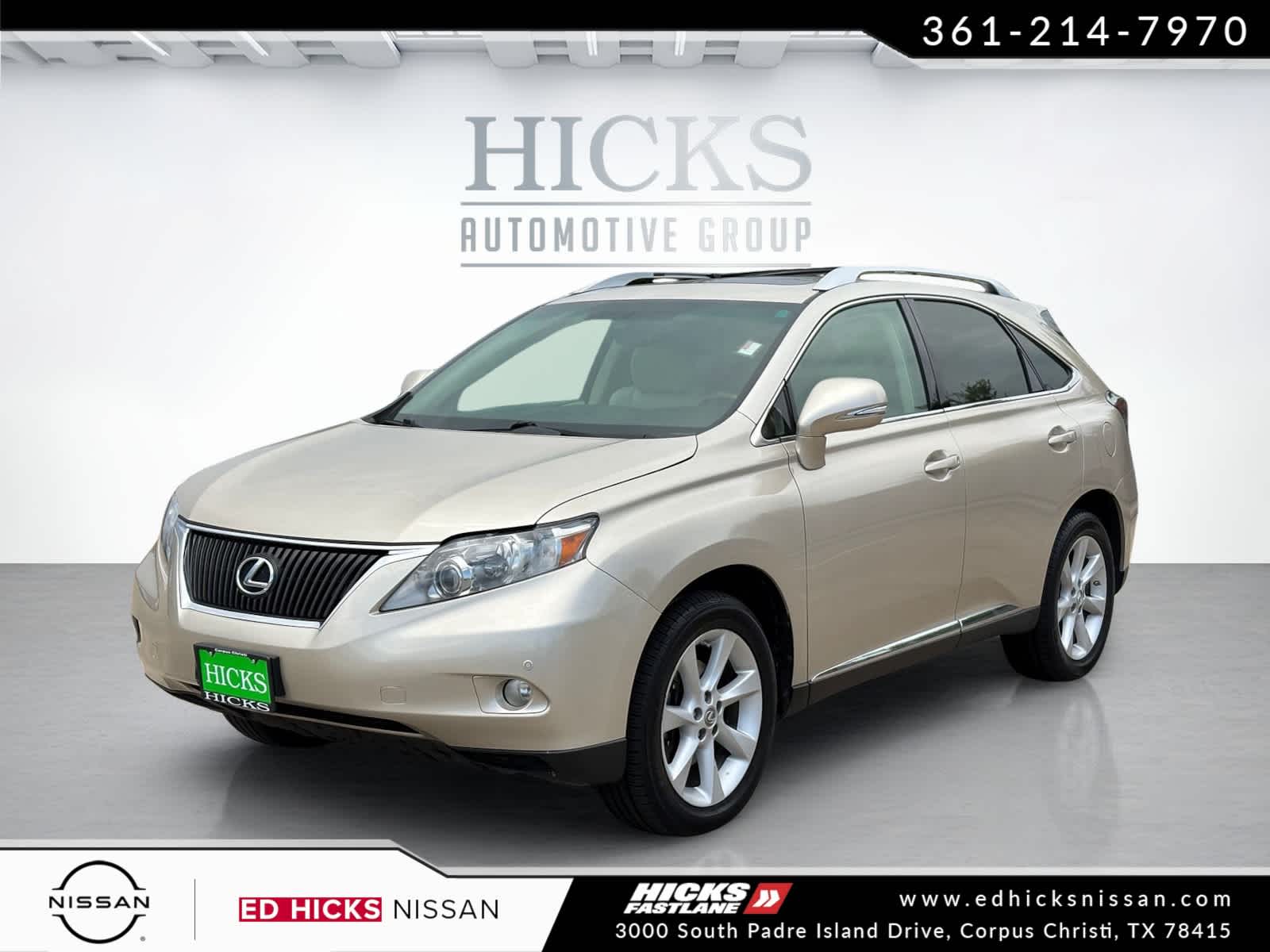 Used 2012 Satin Cashmere Metallic Lexus  image 1