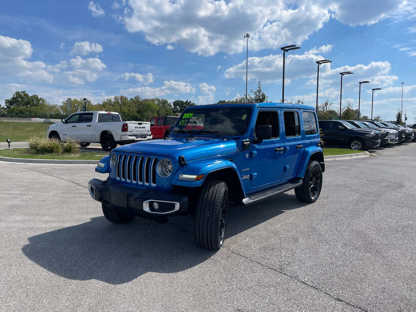 2021 Jeep Wrangler 4xe Unlimited Sahara photo 3