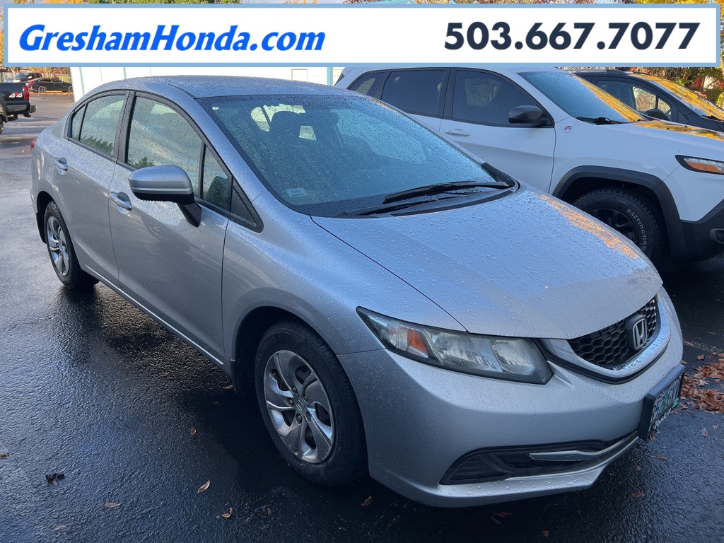 PreOwned 2014 Honda Civic LX 4D Sedan in Portland PG16439A Ron