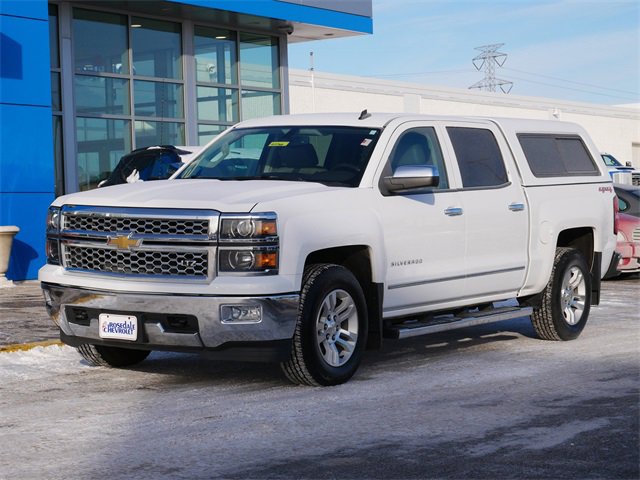 Used 2014 Chevrolet Silverado 1500 LTZ with VIN 3GCUKSEC0EG416367 for sale in Roseville, Minnesota