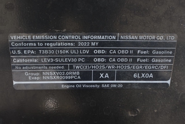 2022 Nissan Sentra SV photo 28