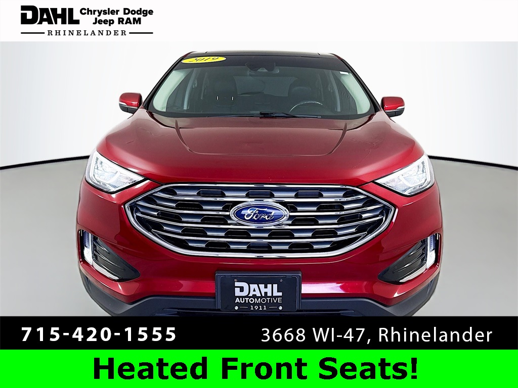 Used 2019 Ford Edge SEL with VIN 2FMPK4J95KBC58718 for sale in Rhinelander, WI