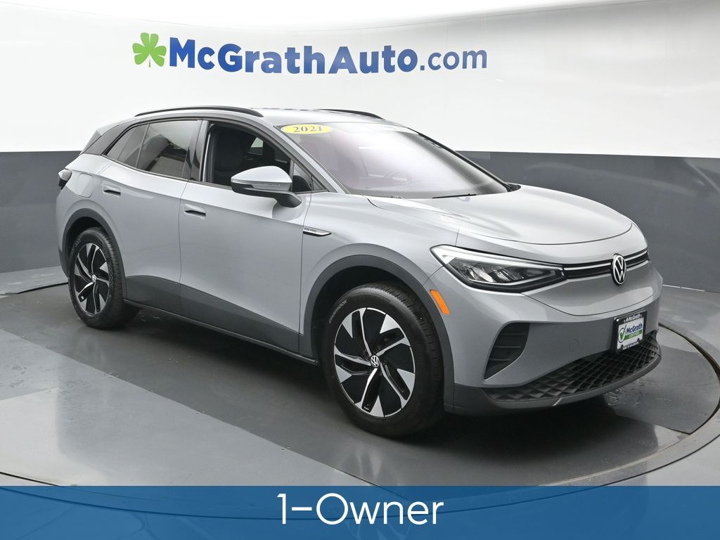 Certified 2021 Volkswagen ID.4 PRO with VIN WVGJNPE28MP063610 for sale in Marion, IA