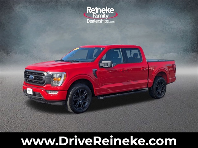 Used 2022 Red Ford XLT image 1