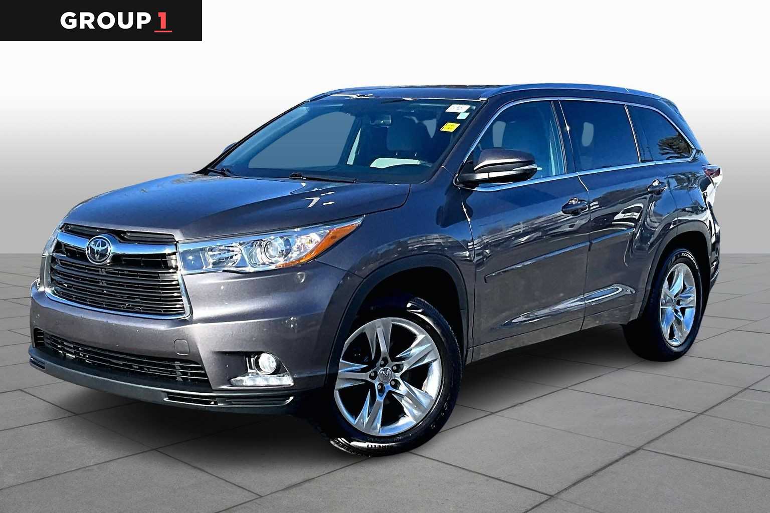 2015 Toyota Highlander Limited Platinum