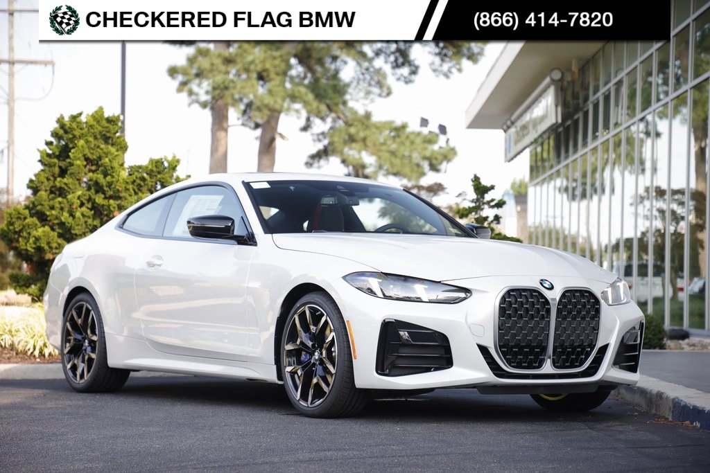 Certified Used 2025 Mineral White Metallic BMW 430i image 1
