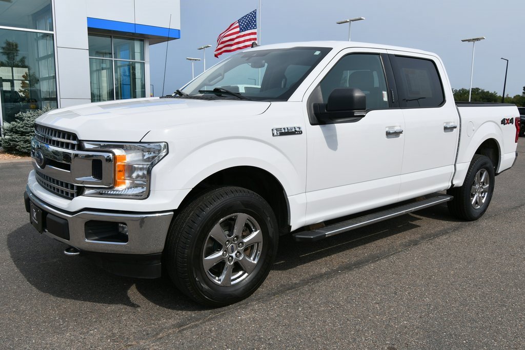 Used 2019 Ford F-150 XLT with VIN 1FTEW1E59KFD33621 for sale in North Branch, Minnesota