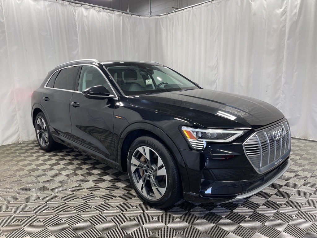 Used 2021 Audi e-tron Premium with VIN WA1AAAGE0MB019676 for sale in Countryside, IL
