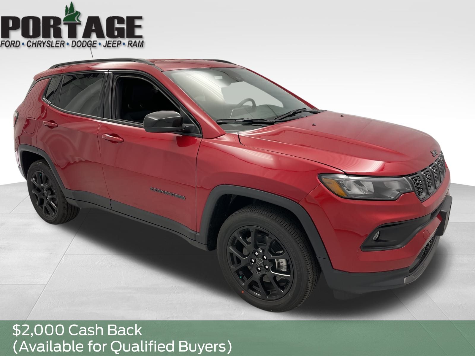 New 2025 Red Hot Pearl-Coat Exterior Paint Jeep Latitude image 1