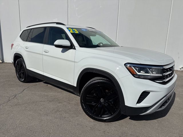 Certified 2023 Volkswagen Atlas SE w/Tech with VIN 1V2KR2CA2PC540228 for sale in Kansas City