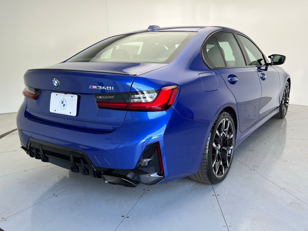 New 2025 Portimao Blue Metallic BMW M340i image 3