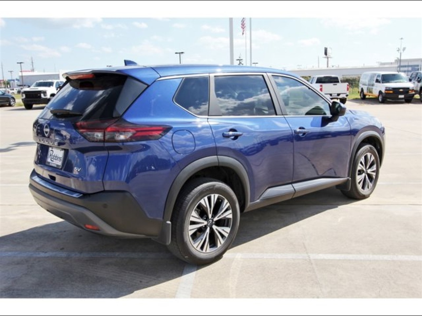 2023 Nissan Rogue SV Blue at Robbins Nissan
