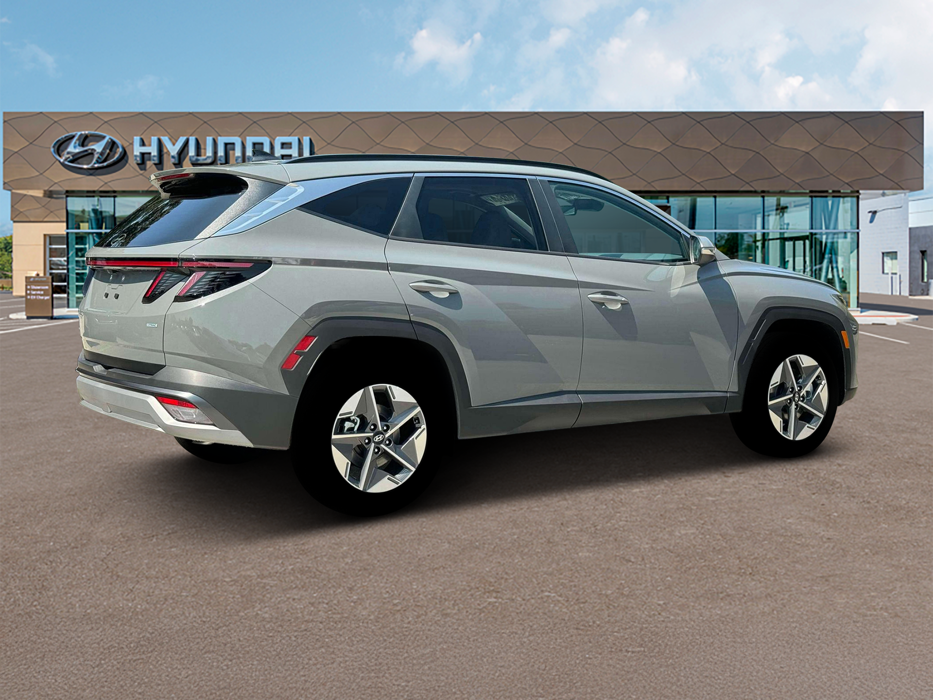 New 2025 Gray Hyundai SEL Convenience AWD image 8