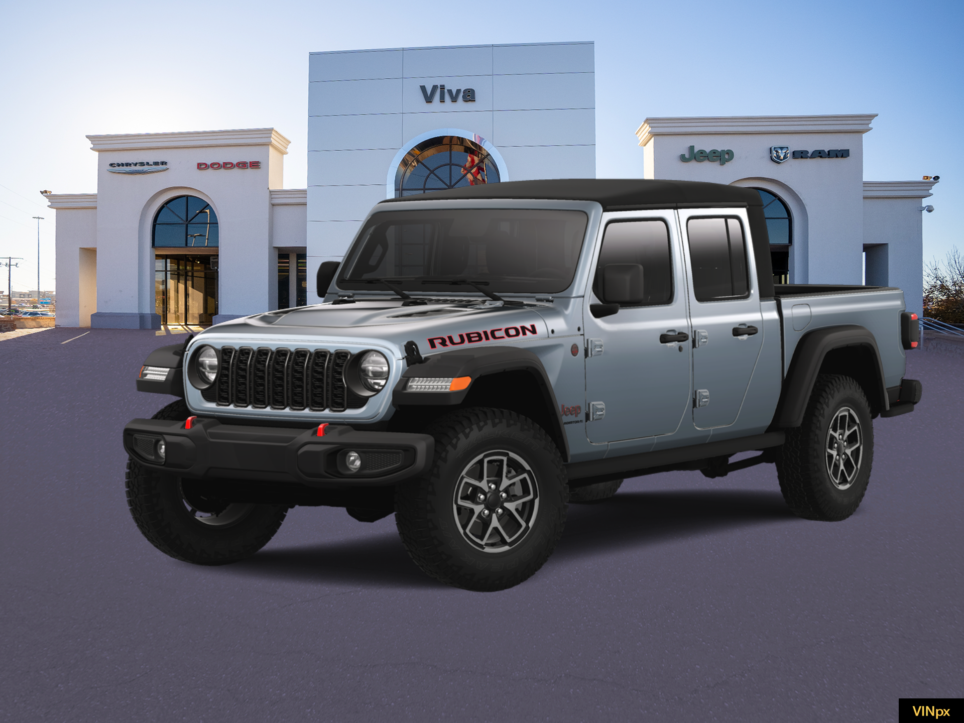 New 2025 Anvil Clear-Coat Exterior Paint Jeep Rubicon image 1