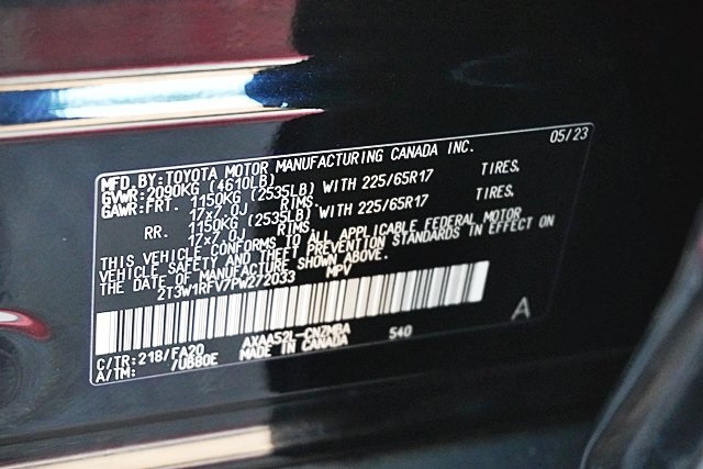 Used 2023 Black Toyota XLE image 33