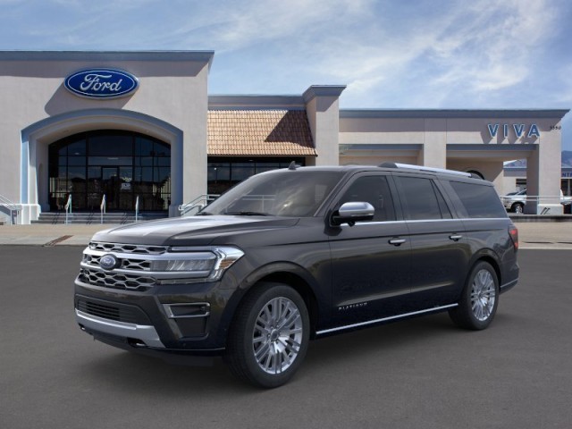 New 2024 Agate Black Metallic Ford Platinum image 1