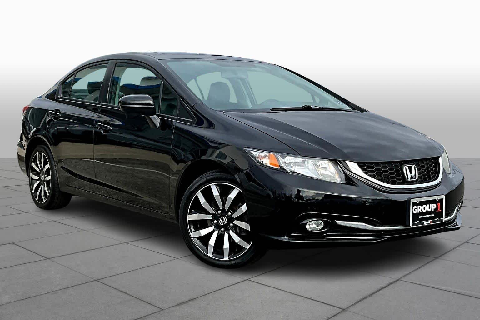 Certified 2015 Honda Civic EX-L with VIN 2HGFB2F91FH540629 for sale in Egg Harbor Township, NJ