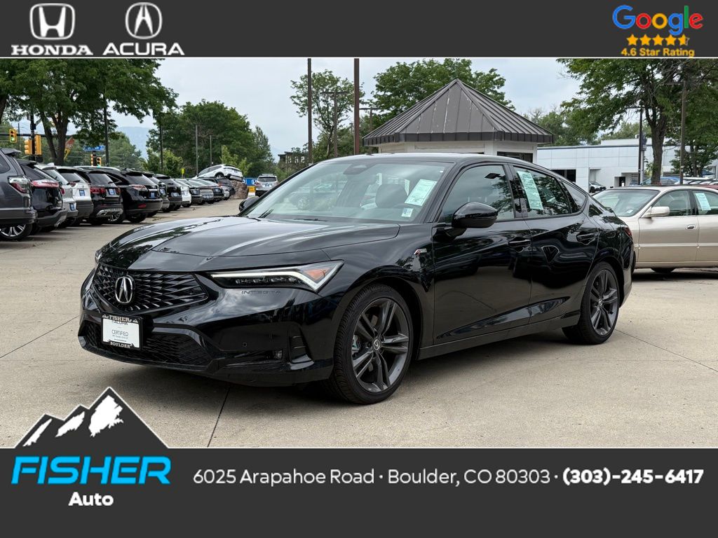 Certified Used 2025 Majestic Black Pearl Acura A-SPEC TECH image 1