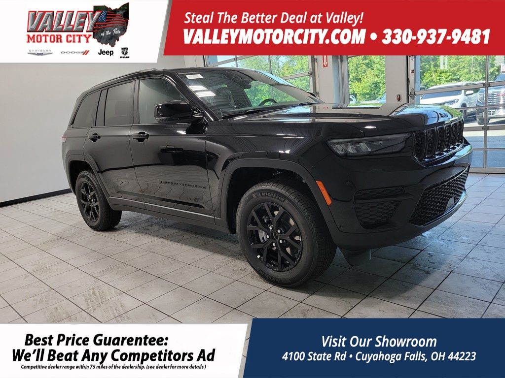New 2025 Jeep Grand Cherokee Altitude X Utility in Cuyahoga Falls