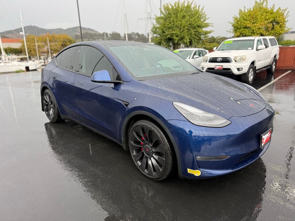 Used 2022 Tesla Model Y Performance with VIN 7SAYGDEF3NF344307 for sale in San Rafael, CA