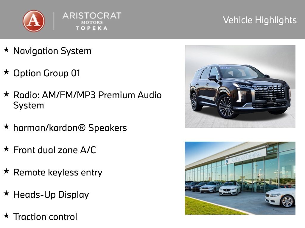 Used 2023 Hyundai Palisade Calligraphy with VIN KM8R7DGE4PU565670 for sale in Kansas City