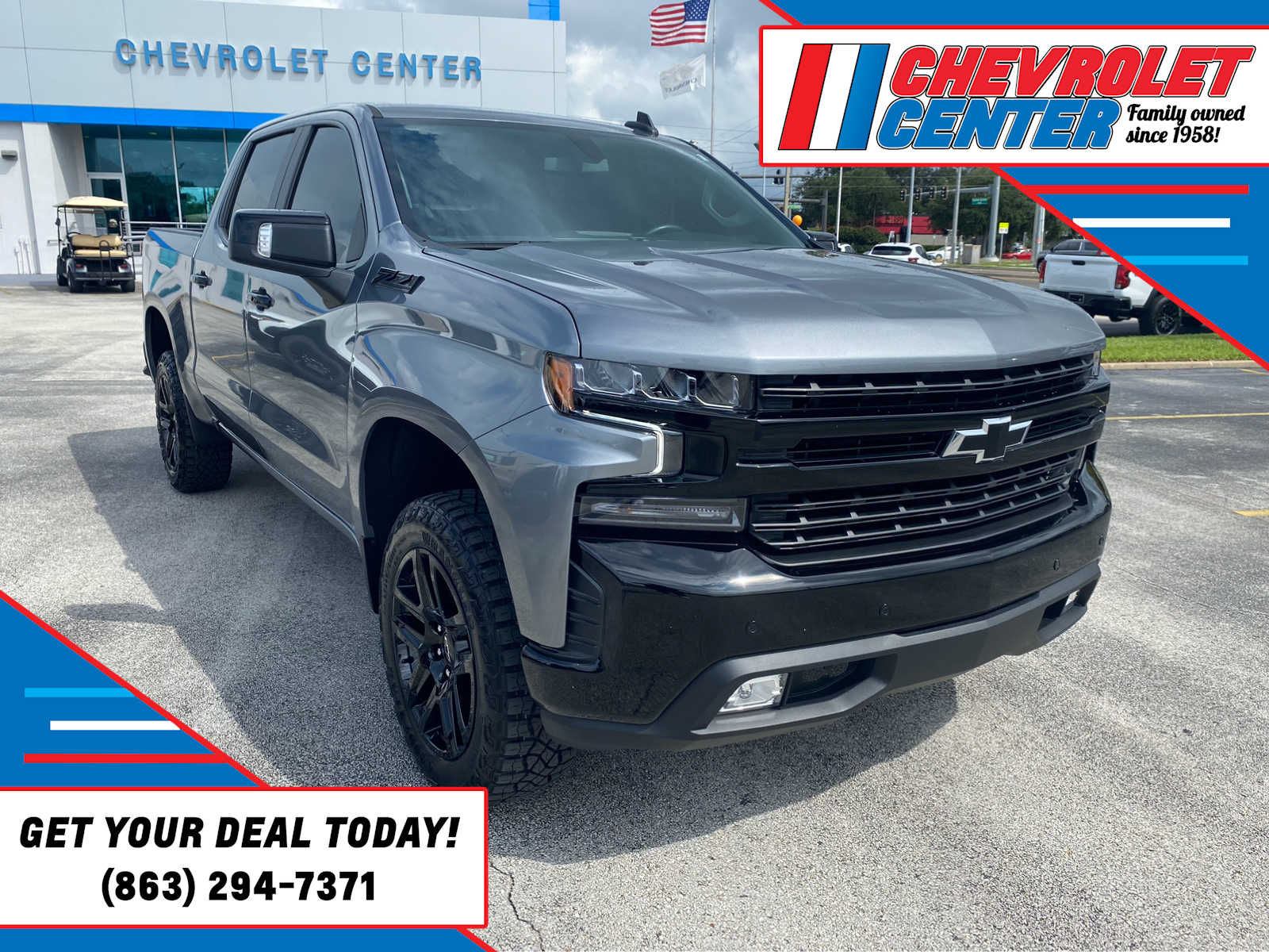 PreOwned 2022 Chevrolet Silverado 1500 LTD LT Trail Boss Crew Cab in