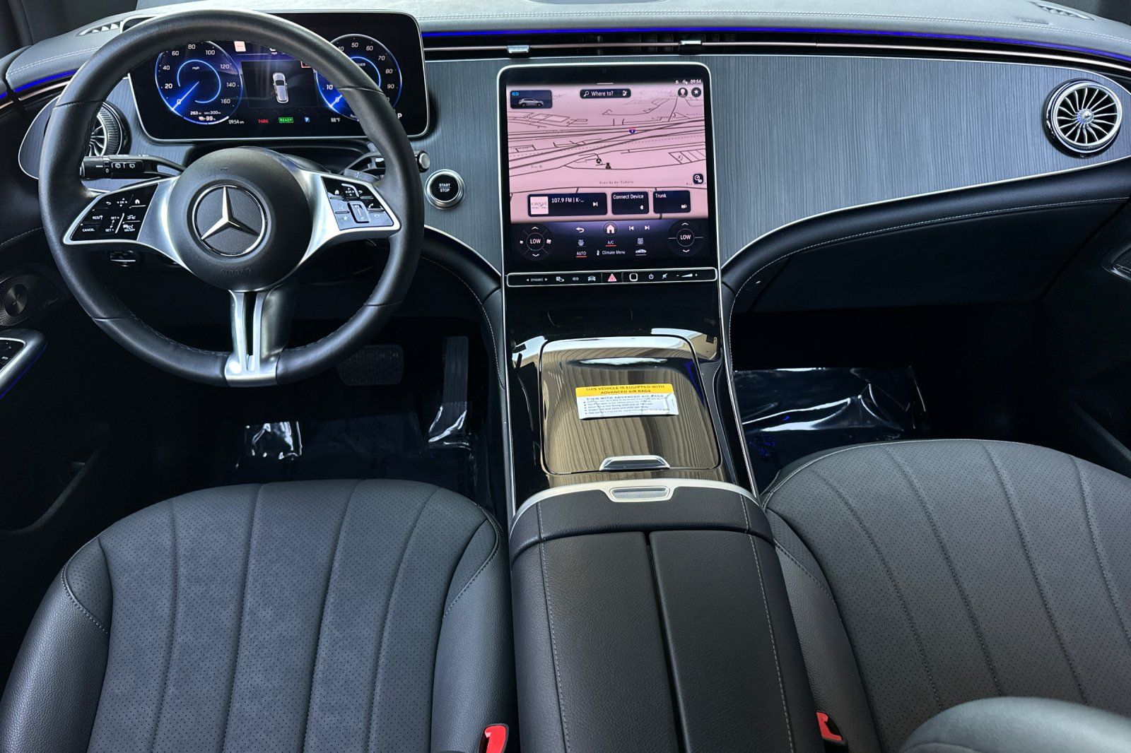Certified 2024 Mercedes-Benz EQE SUV Base with VIN 4JGGM2BBXRA056236 for sale in Laguna Niguel, CA