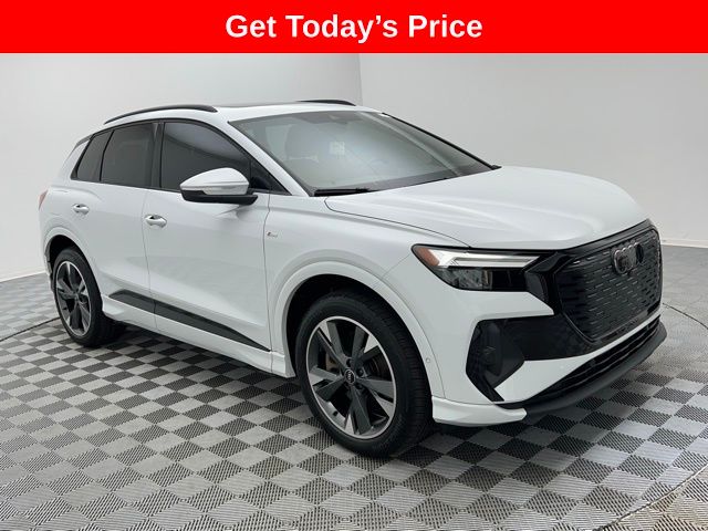 Used 2023 Audi Q4 e-tron Premium Plus with VIN WA1L2BFZ9PP071914 for sale in Des Plaines, IL