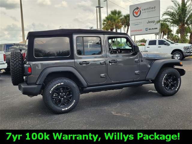 2022 Jeep Wrangler Unlimited Willys photo 7