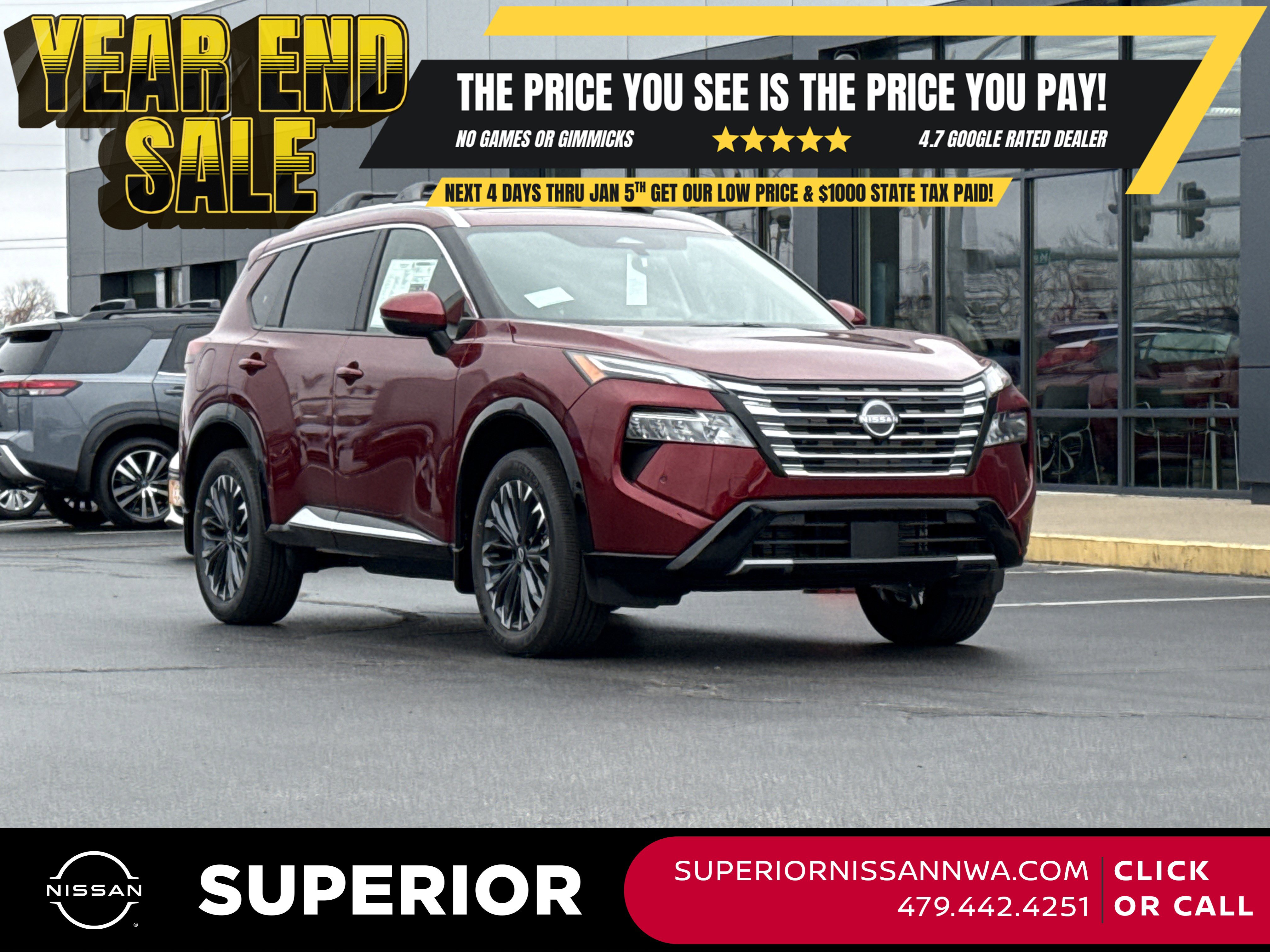 2026 Nissan Rogue Platinum's photo