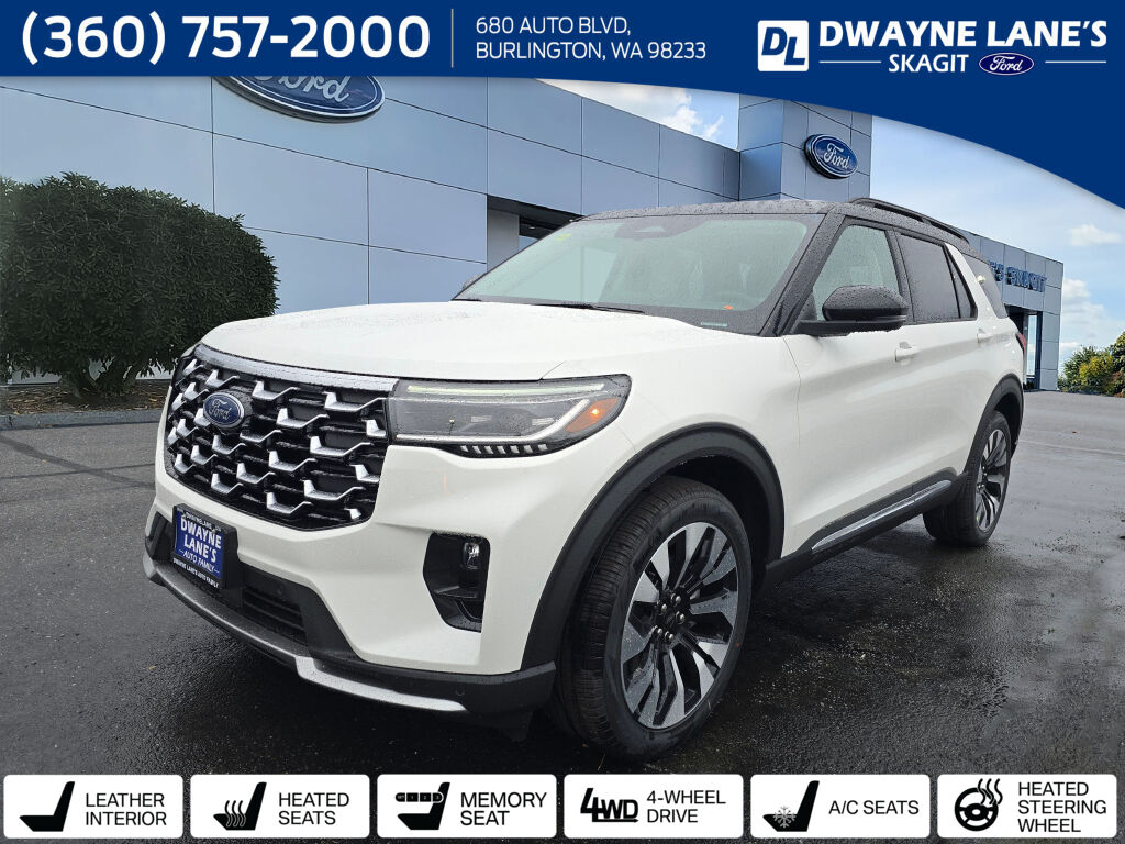 2026 Ford Explorer Platinum's photo