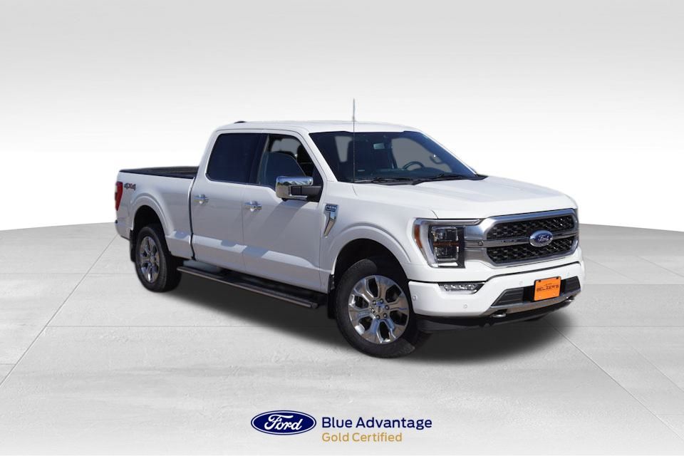 Used 2022 White Ford Platinum image 1