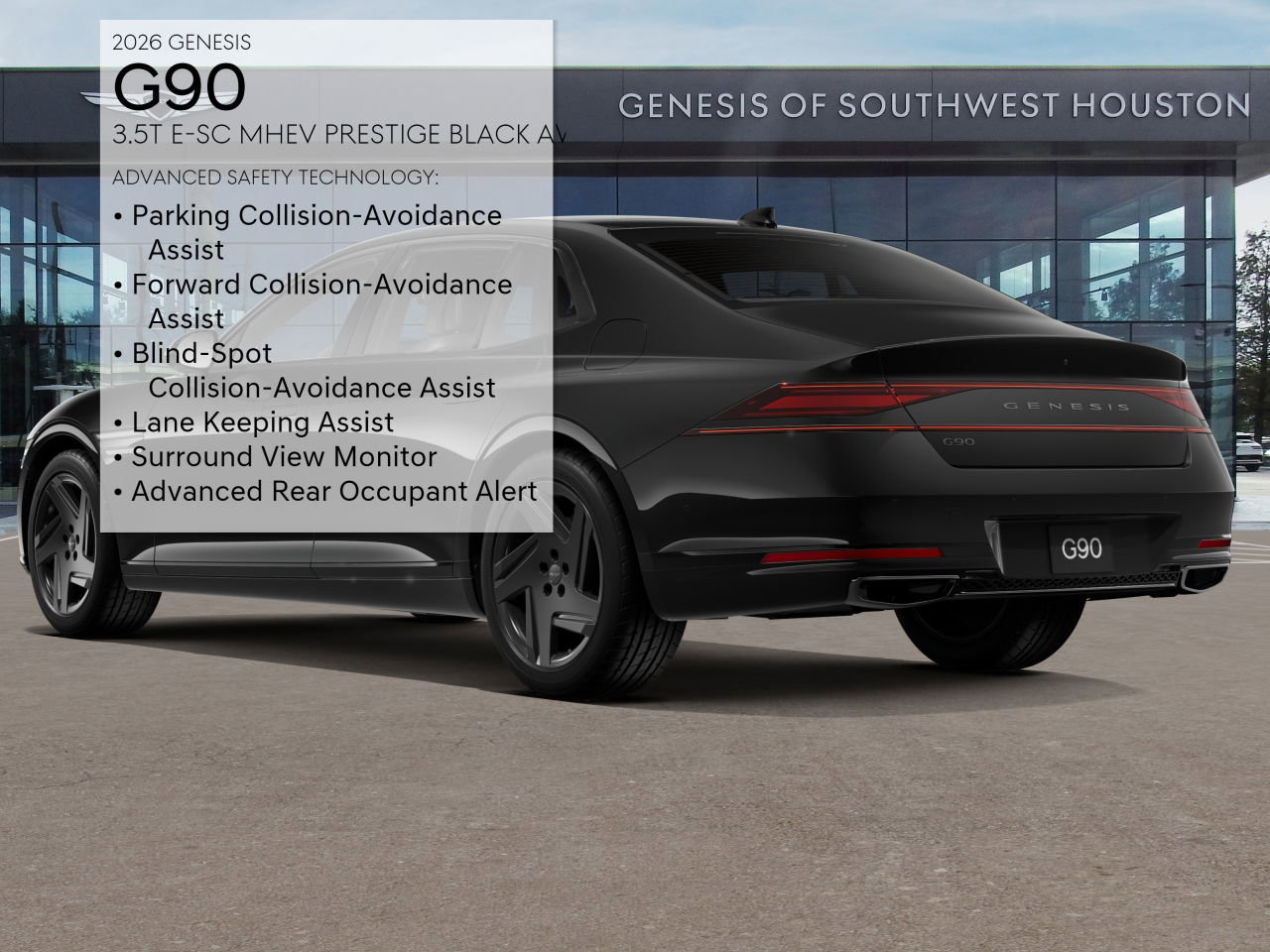 2026 Genesis G90 3.5T E-Supercharger photo 3