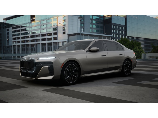 New 2025 Oxide Grey Metallic BMW 760i xDrive image 1