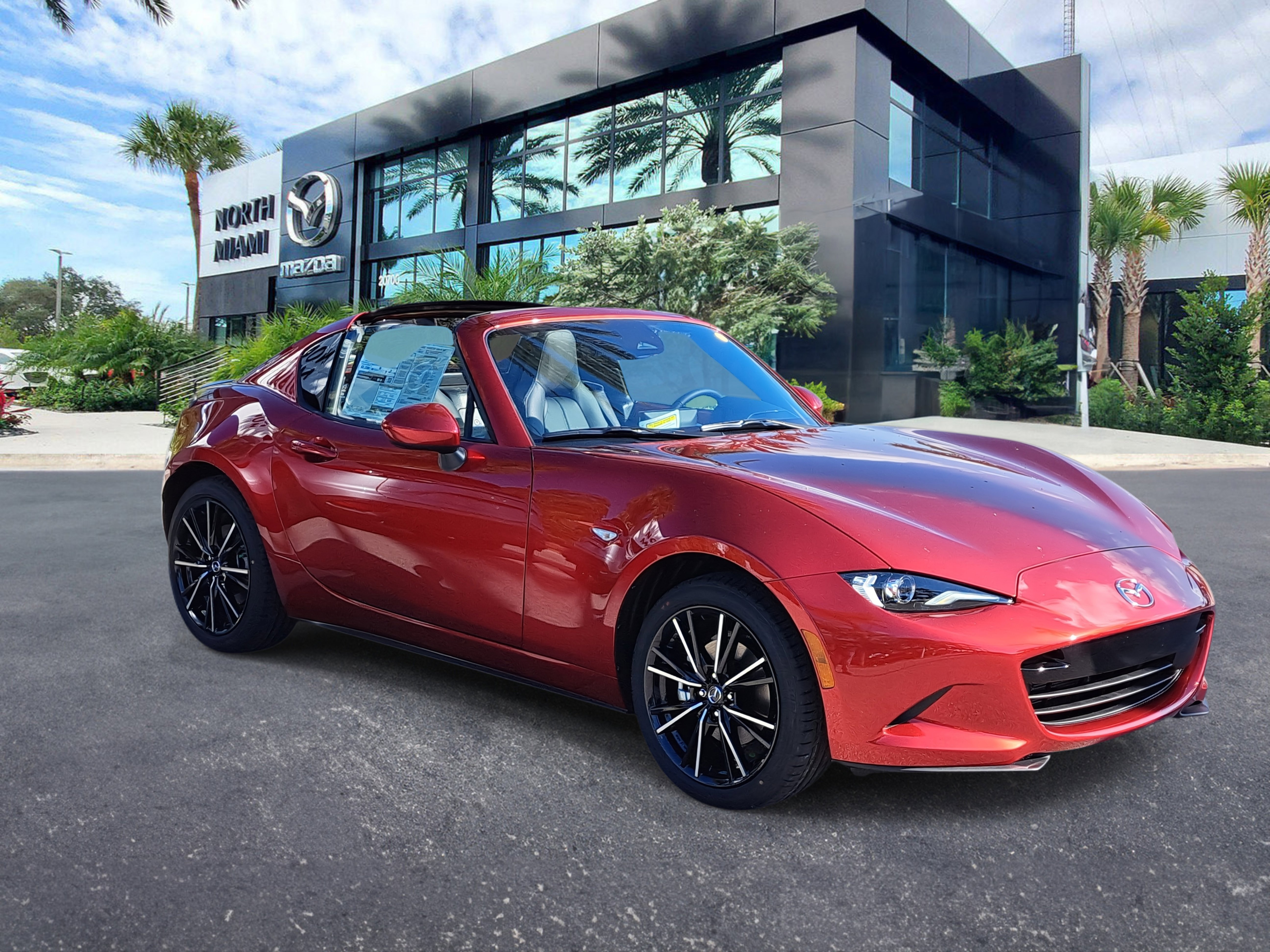 New 2025 Mazda MX-5 Miata RF Grand Touring CONVERTIBLE in Miami
