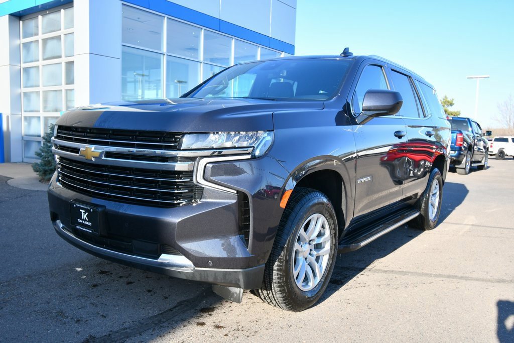 Certified 2023 Chevrolet Tahoe LT with VIN 1GNSKNKD2PR436054 for sale in North Branch, Minnesota