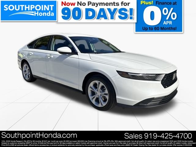 2025 Honda Accord LX's photo