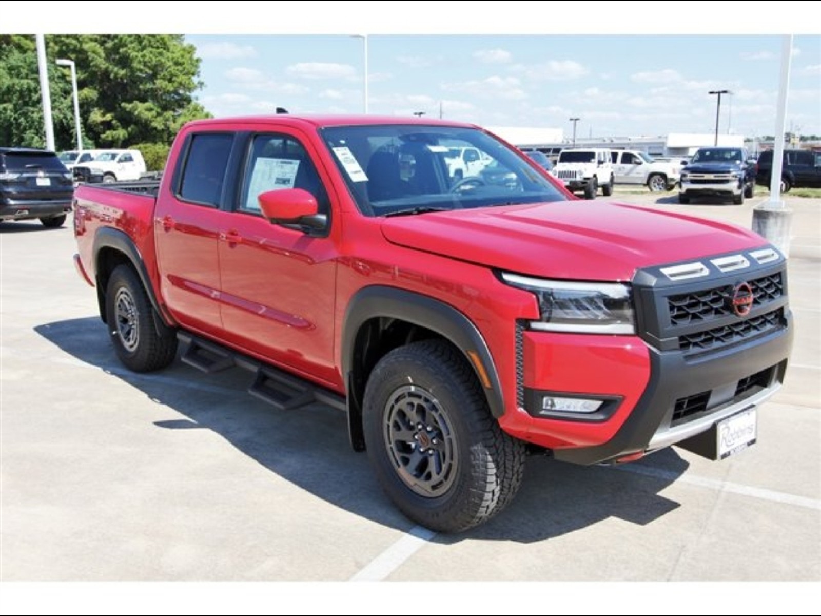 2026 Nissan Frontier Crew Cab PRO-4X® Red at Robbins Nissan