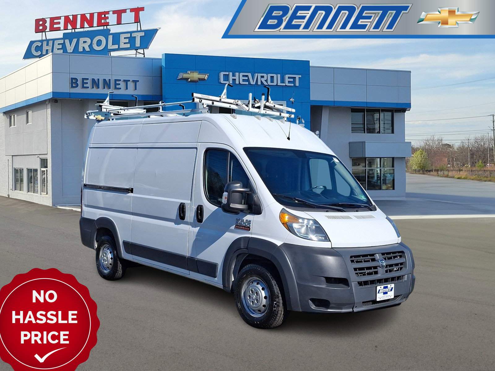 Gettel New Ram Promaster Cargo Van Pre-Owned 2017 Ram ProMaster