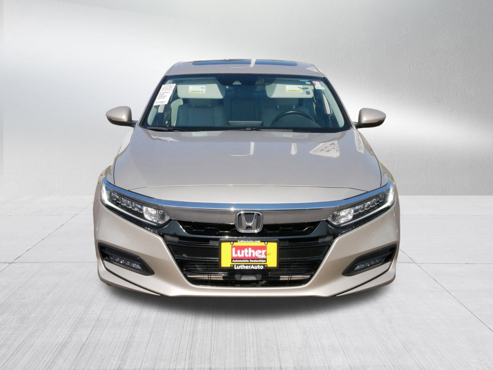 Certified 2019 Honda Accord EX-L with VIN 1HGCV1F58KA021331 for sale in Hopkins, Minnesota