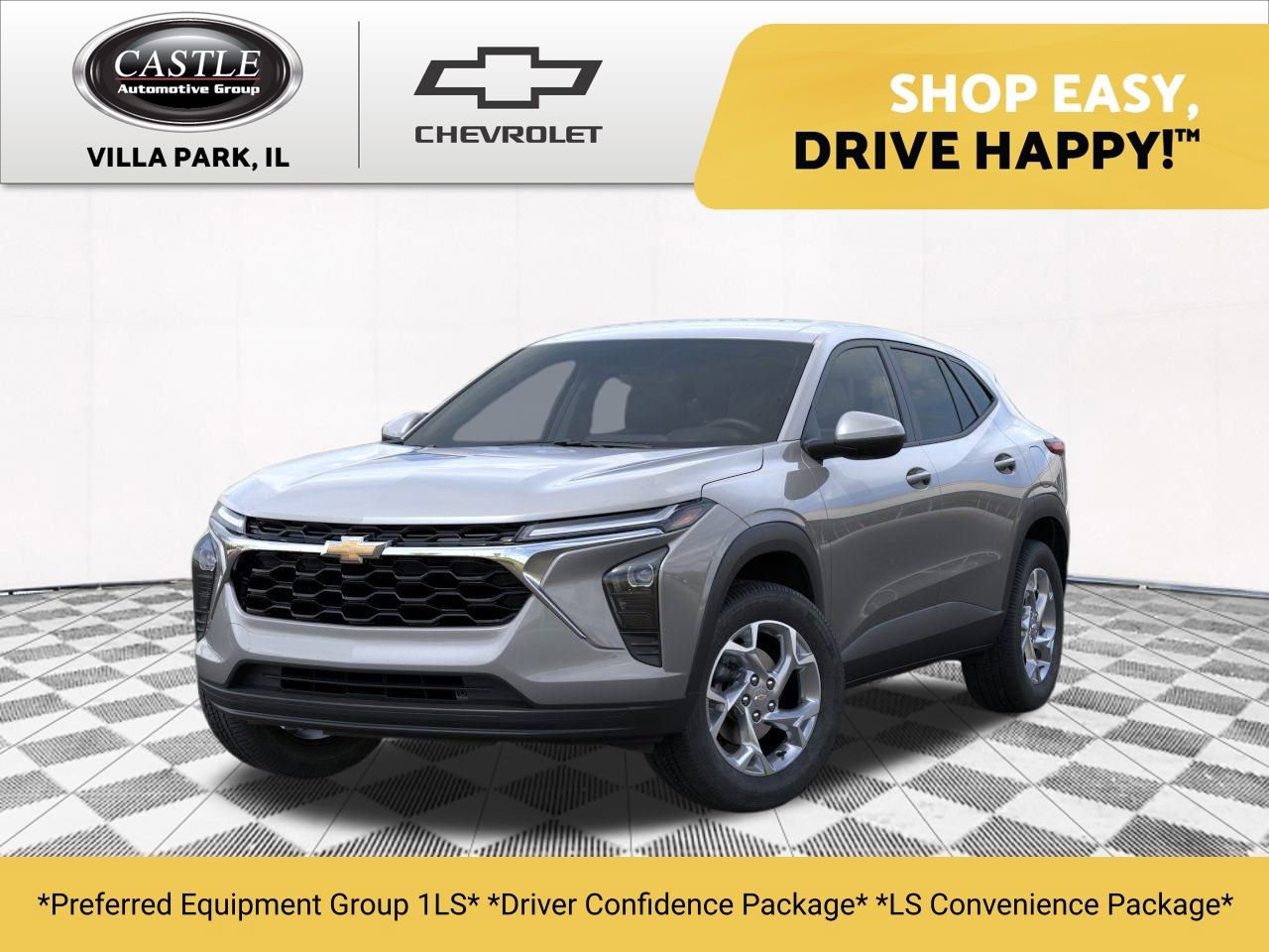 New 2025 Sterling Gray Metallic Chevrolet LS image 1