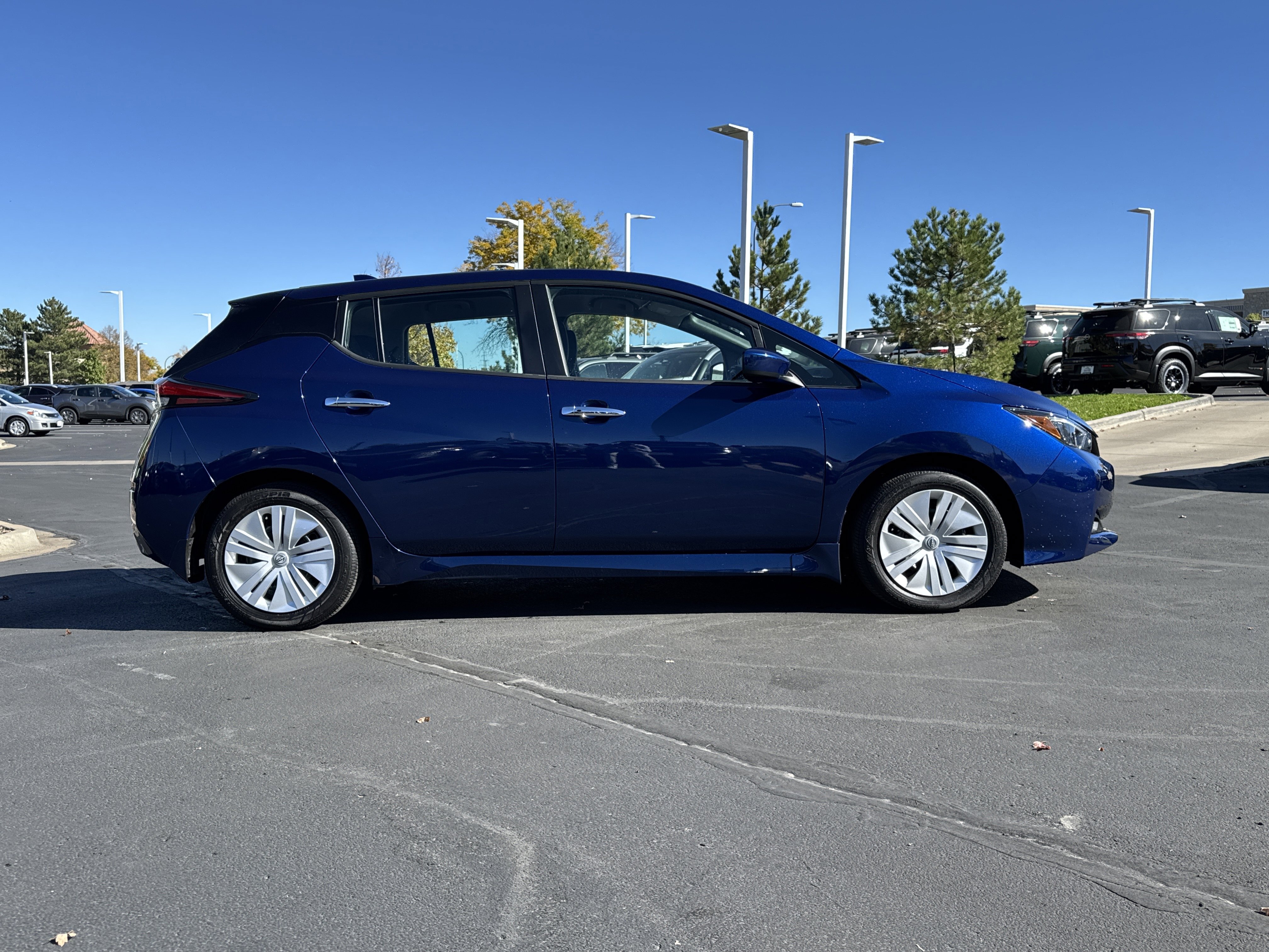 Certified 2025 Nissan Leaf S with VIN 1N4AZ1BVXSC563797 for sale in Lakewood, CO