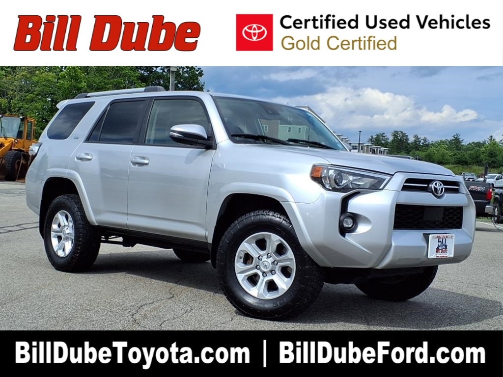 Certified Used 2021 Silver Toyota SR5 Premium image 1